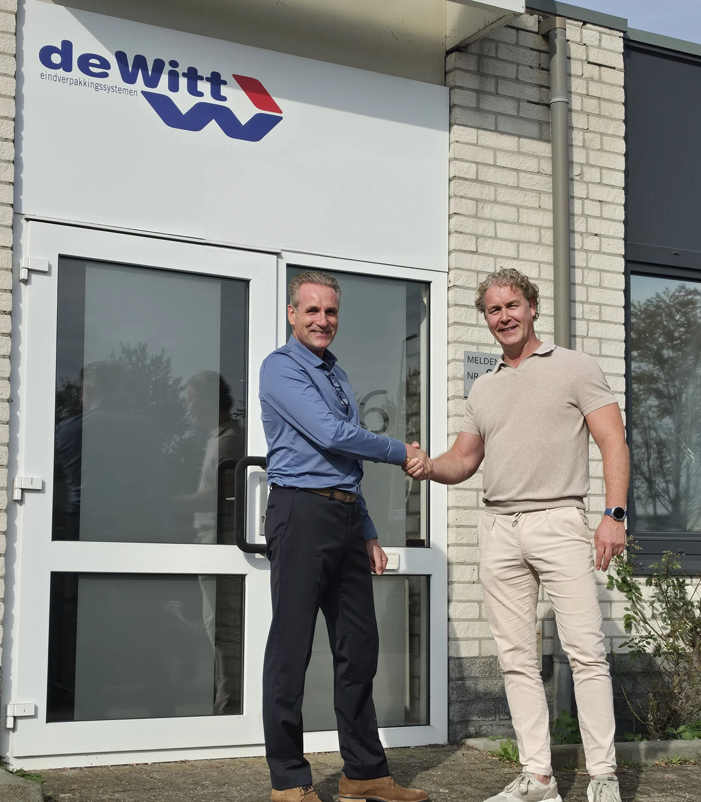 Edwin Kleijwegt en Ivo Verdellen bij De Witt